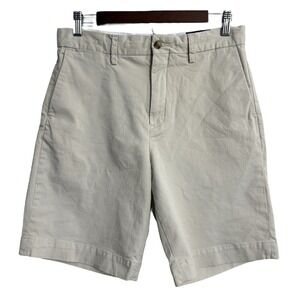Polo Ralph Lauren chino shorts men's 29 cream stretch classic fit preppy casual